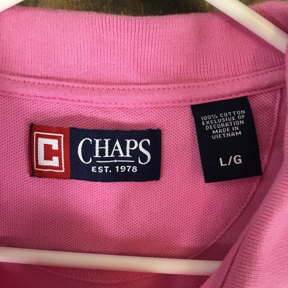 Chaps polo shirt men’s size large - Picture 3 of 6
